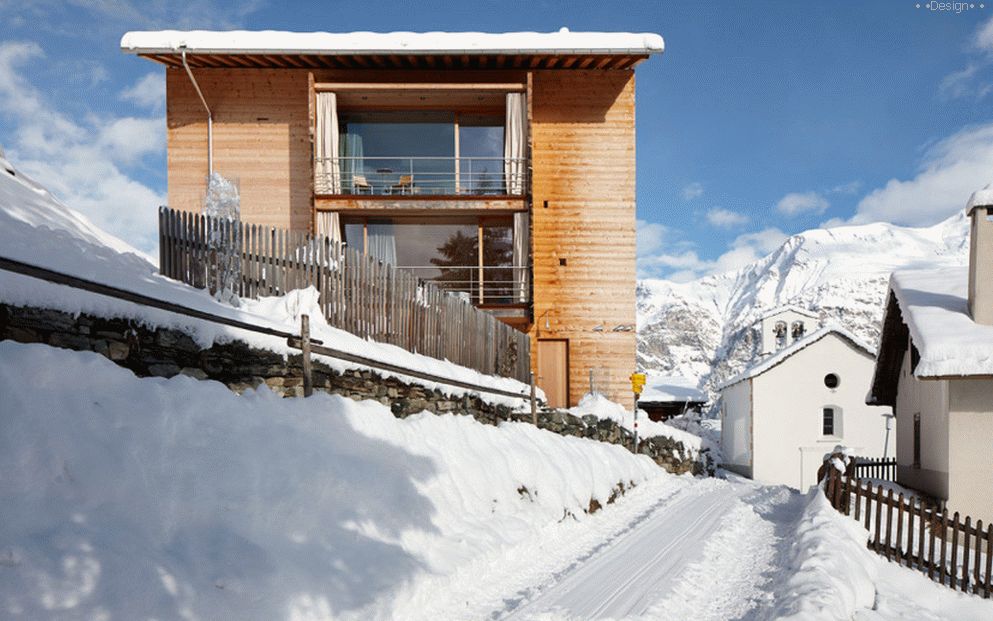 Rumah Musim Sejuk di Switzerland